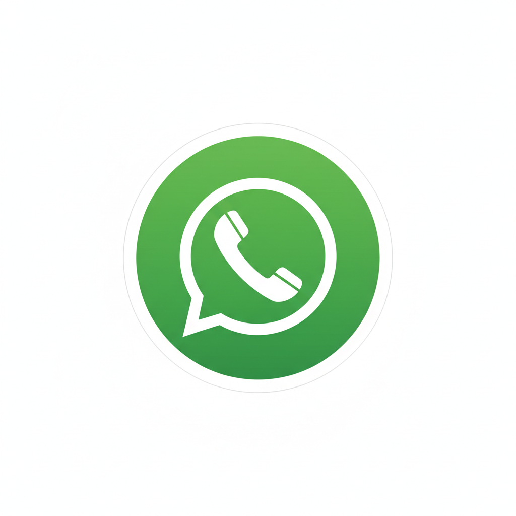 Logo WhatsApp fondo blanco